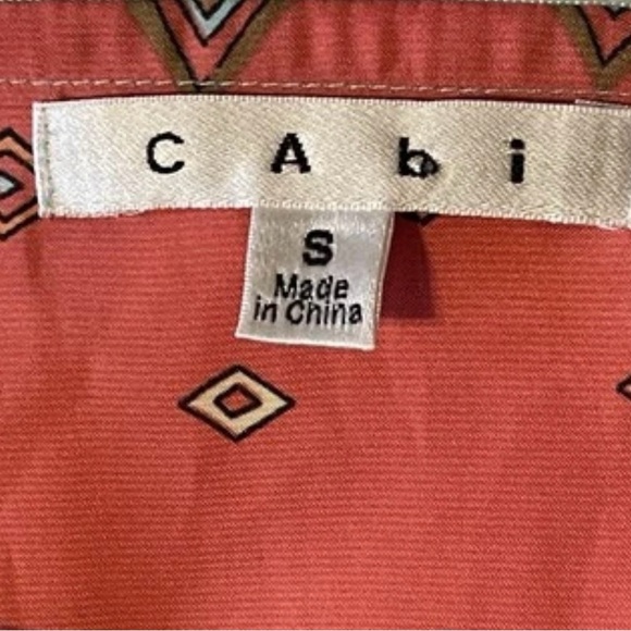 Cabi Patchwork Paisley Tie-Front Kimono Top Boho Festival Scarf Print Small‎ - Picture 7 of 7